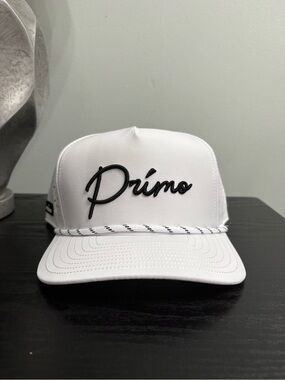 White Primo Golf Hat – Medium/Large